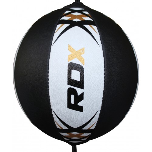 Боксерская груша на растяжке RDX White с мягким жгутом фото 4