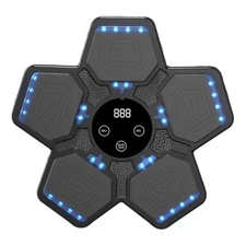 Тренажер настенный для бокса музыкальный с подсветкой электронная мишень для отработки ударов OSPORT (MS 4460) фото 3 Тренажер настенный для бокса музыкальный с подсветкой электронная мишень для отработки ударов OSPORT (MS 4460) фото 3