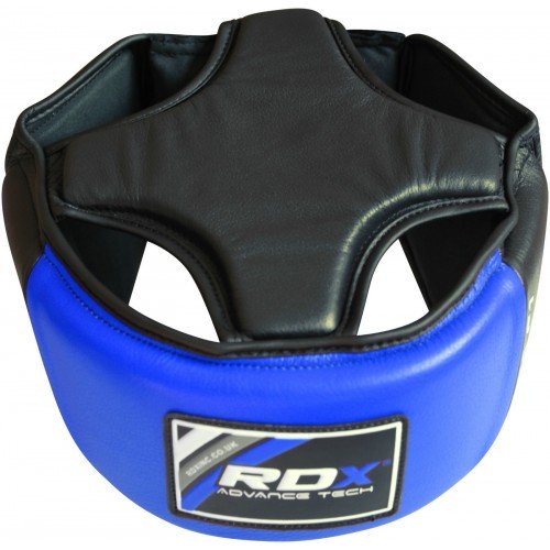 Боксерский шлем RDX Blue new фото 4