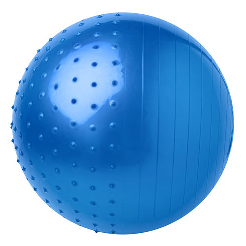 Мяч (фитбол) для фитнеса полумассажный 2 в 1 OSPORT глянец 75см (25415-28) фото 3