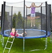 Батут для дома с защитной сеткой для взрослых и детей профессиональный OSPORT диаметр 185 см (MS 0500)