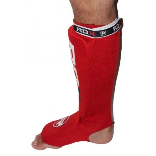 Накладки на ноги, защита голени RDX Soft Red фото 6