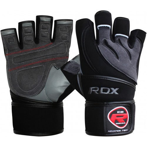 Перчатки для фитнеса RDX Pro Lift Black