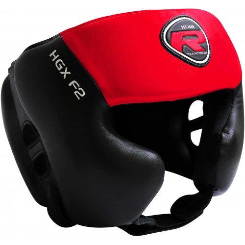 Боксерский шлем тренировочный RDX Red фото 5