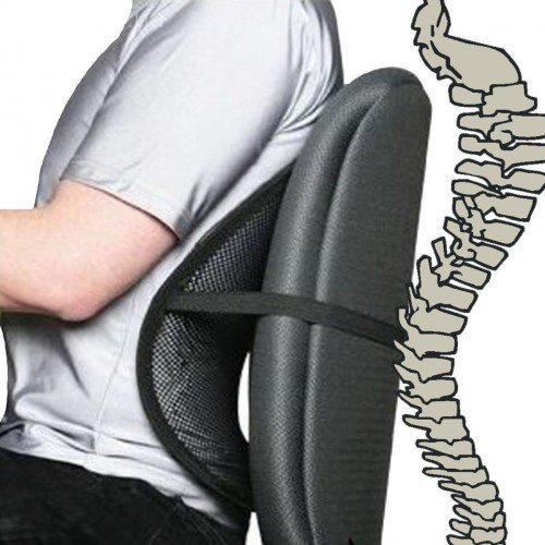 Подставка-упор массажер для спины массажная каркасная для кресла и в автомобиль (R22557) фото 8