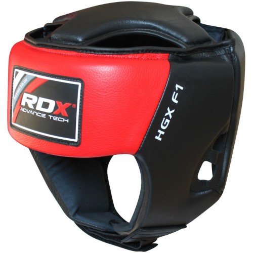 Боксерский шлем RDX Red new фото 6