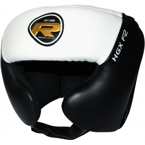 Боксерский шлем тренировочный RDX White фото 5