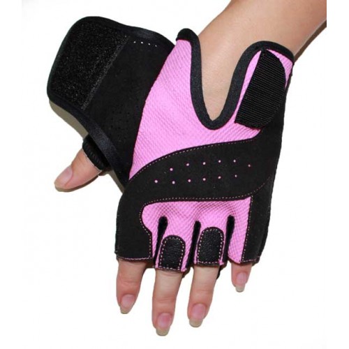 Перчатки для фитнеса женские RDX Pink фото 7