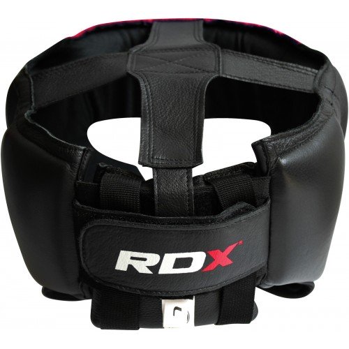Боксерский шлем тренировочный RDX Red фото 3