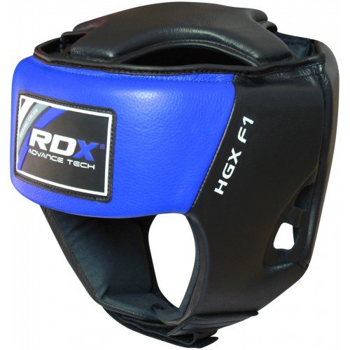 Боксерский шлем RDX Blue new фото 2