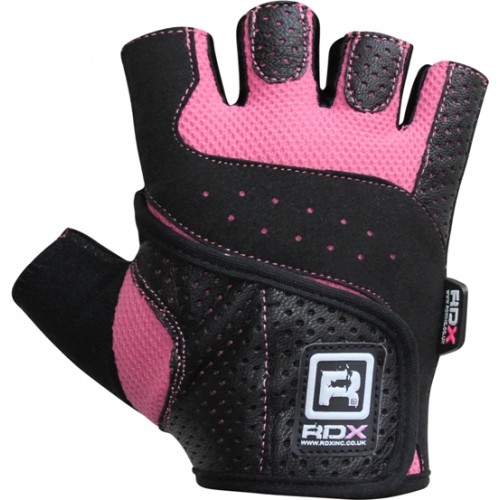Перчатки для фитнеса женские RDX Pink фото 2