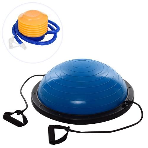 Балансировочная подушка полусфера (платформа) для фитнеса (гимнастики) OSPORT BOSU 60см (MS 2609) фото 2