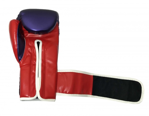 Боксерские перчатки на липучке кожа PU Everlast 10-12 OZ (MS 1951) фото 4