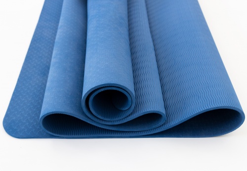Коврик для йоги и фитнеса TPE (йога мат, каремат спортивный) OSPORT Yoga ECO Pro 6мм (OF-0082) фото 4