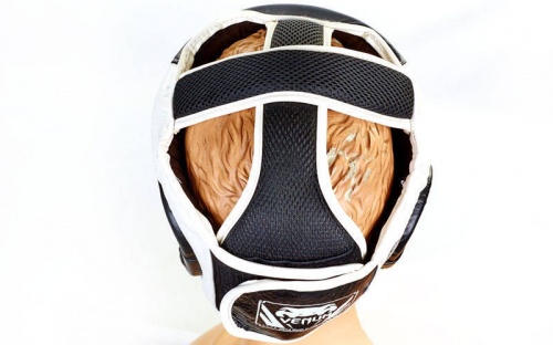 Шлем боксерский (с полной защитой) кожа VENUM BO-5246 фото 4