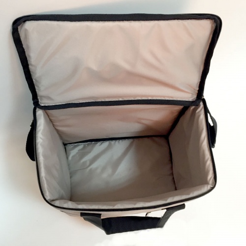 Термосумка (сумка-холодильник, термобокс) для еды и бутылочек с ручками 10л OSPORT (FI-0125) фото 7
