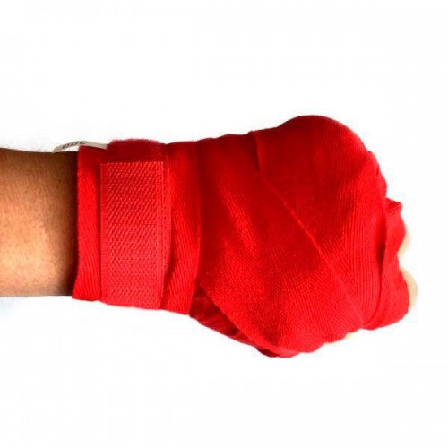 Бинты боксерские для бокса (защита на запястье) на руки для спорта и единоборств 2шт 2.5м Everlast (MS 1216-1) фото 2