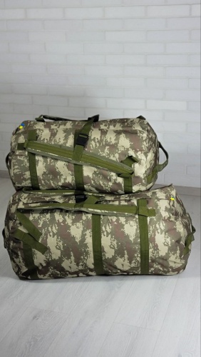Баул сумка, военный рюкзак, армейский (сумка для рыбалки, охоты, туризма) OSPORT малая 70 литров (ty-0023) фото 5