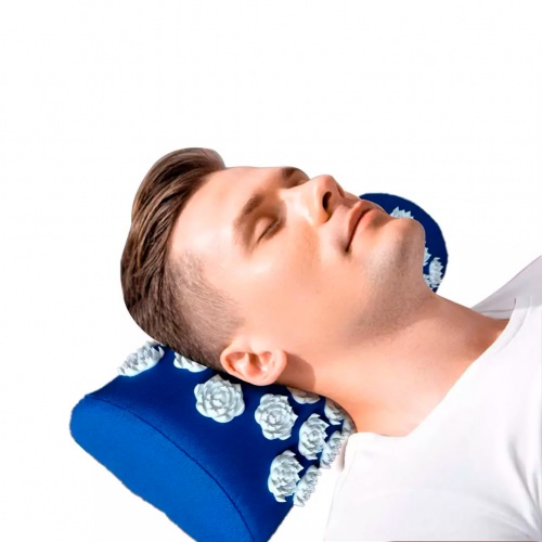 Массажный валик для массажа спины (массажер для спины/шеи/головы/ног/стоп/тела) OSPORT Lotus Eco (apl-024) фото 12