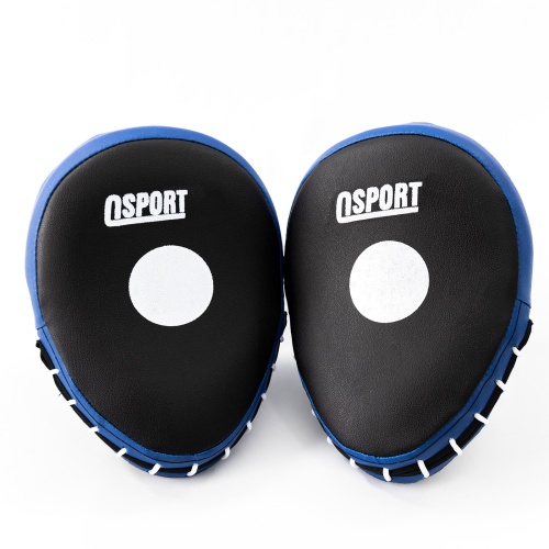 Лапы боксерские (для бокса) гнутые из кожвинила OSPORT Lite (FI-0123) фото 4