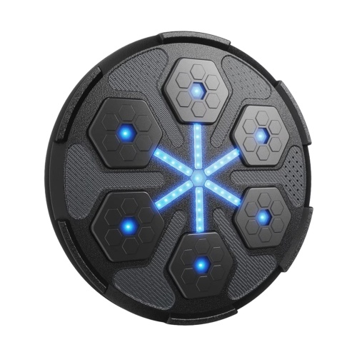 Тренажер настенный для бокса музыкальный с подсветкой электронная мишень для отработки ударов OSPORT (MS 4458)