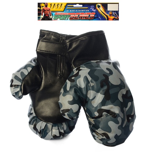 Детские боксерские перчатки (для бокса) на липучке 23см Kings Sport (M 5681) фото 2