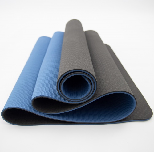 Коврик для йоги и фитнеса + чехол (мат, каремат спортивный) OSPORT Yoga ECO Pro 6мм (n-0007) фото 11