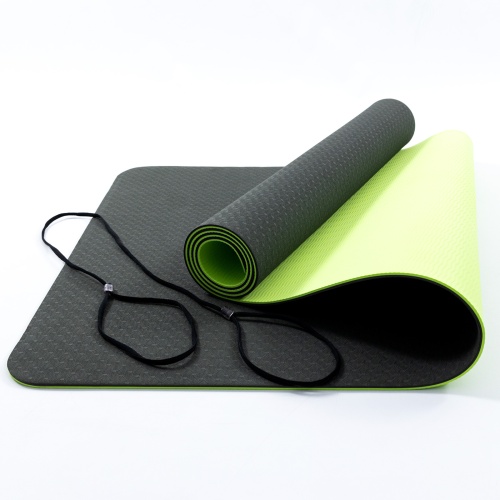 Коврик для йоги и фитнеса TPE (йога мат, каремат спортивный) OSPORT Yoga ECO Pro 6мм (FI-0076) фото 5