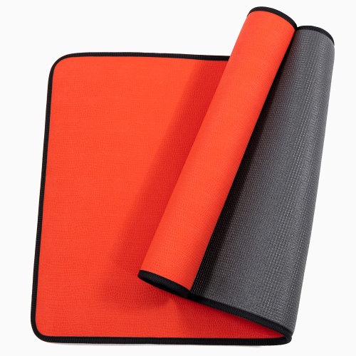 Коврик для йоги и фитнеса EVA двухслойный (йога мат, каремат спортивный) OSPORT Yoga Pro+ Mini 8мм (OF-0308) фото 2