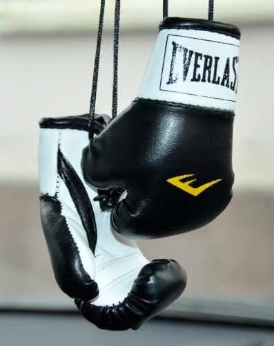 Боксёрские перчатки в машину (брелок, сувенир) фото 5