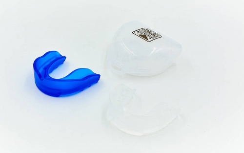 Одночелюстная синяя капа BAD BOY BO-6004, термопластик