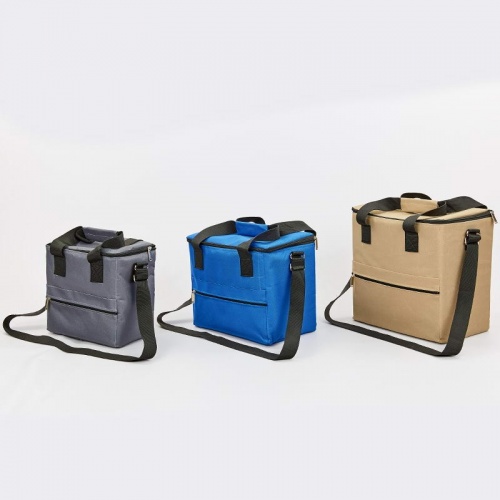 Термосумка (сумка-холодильник термос, термобокс, термо ланчбокс) для еды и бутылочек 15л OSPORT Lite (FI-0126) фото 10
