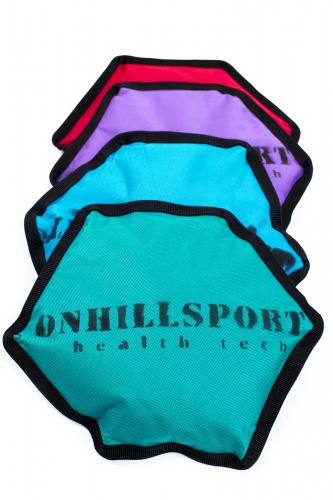 Песочная гантель для фитнеса и кросфита 5 кг Onhillsport SandDisk (SD-0004) фото 2
