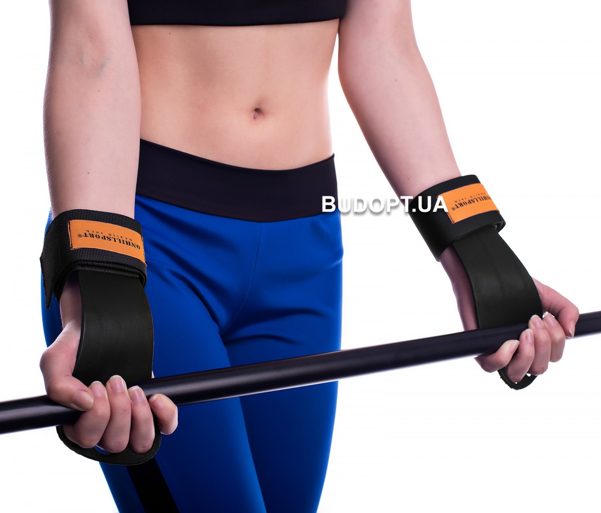 ᐉ Гимнастические накладки для турника, на гриф кожаные с отверстиями ...