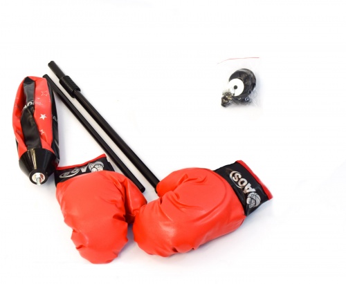 Детский боксерский набор на стойке (груша напольная с перчатками для детей) Profi (MS 0511) фото 2