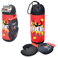 Детский боксерский набор для бокса, боксерская груша 37см + боксерские перчатки 18см OSPORT (MR 1191)