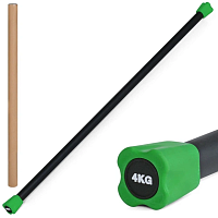 Гимнастическая палка тренировочная (Бодибар) Body Bar OSPORT 4кг (MS 4154-4)