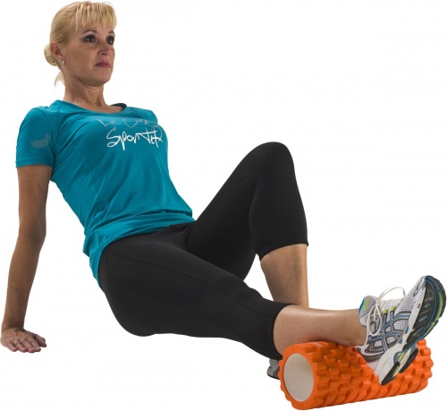 Валик (ролик, роллер) массажный для йоги, фитнеса (спины и ног) OSPORT (MS 2747) фото 3