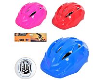 Детский защитный шлем велосипедный для катания на велосипеде роликах самокате (MS 3382)