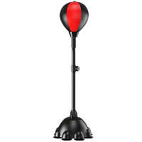 Детская боксерская напольная груша на присосках (боксерский набор на стойке) 110-160 см OSPORT (bx-0095)