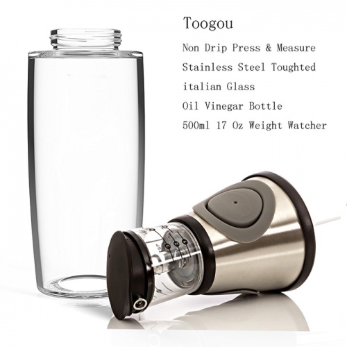 Бутылка дозатор для масла (уксуса) с мерной насадкой 500мл Stenson (R16386-1) фото 5