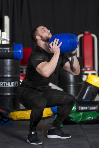 Медбол (набивной медицинский мяч слэмбол) для кроссфита и фитнеса OSPORT Lite 2 кг (OF-0303) фото 2