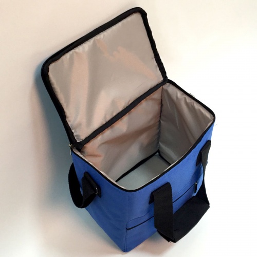 Термосумка (сумка-холодильник, термобокс) для еды и бутылочек с ручками 10л OSPORT (FI-0125) фото 2