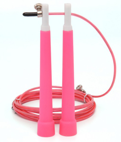 Скакалка скоростная спортивная регулируемая для кроссфита, бокса, фитнеса 290 см OSPORT (MS 3765) фото 9