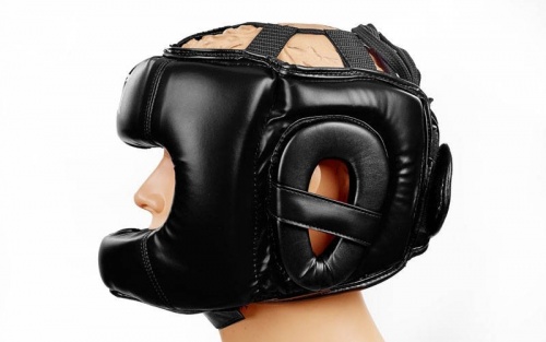 Шлем боксерский с бампером FLEX ELAST BO-5340 фото 9