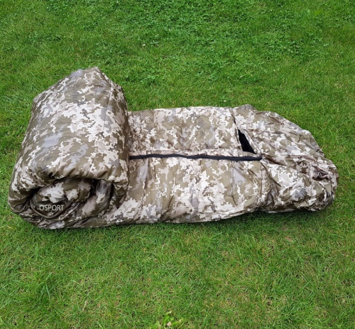 Спальный мешок (спальник) одеяло с капюшоном зимний OSPORT Зима (FI-0020) фото 26