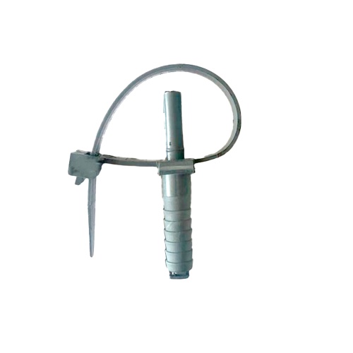 Хомут с дюбелем, стяжка для крепления и фиксации одиночных проводов и кабеля (FY-0033) фото 2