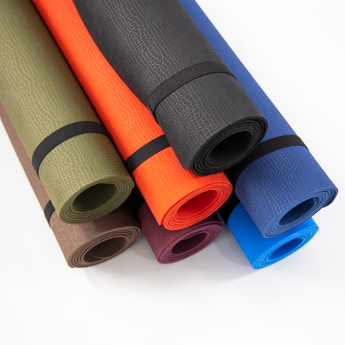 Коврик для йоги и фитнеса EVA 4мм OSPORT Yoga Pro (йога мат, каремат спортивный, гимнастический коврик для тренировок) + ручка переноска (OF-0340) фото 2