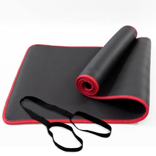 Коврик для йоги и фитнеса NBR (йога мат, каремат спортивный) OSPORT Mat Pro Plus 1см (OF-0276) фото 5