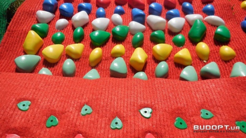 Массажный (ортопедический) коврик дорожка для детей с камнями Onhillsport 200*40см (MS-1213) фото 2